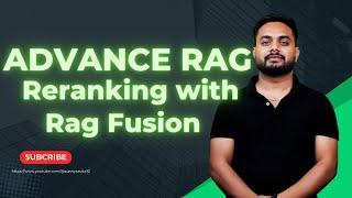 Advance RAG 06- RAG Fusion (Get More Relevant Results for Your RAG) | Reranking With RRF