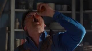 ASH VS EVIL DEAD Ep. 209 | 2016 | Clip "Fck You Ash" HD Bruce Campbell