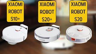 Xiaomi Robot S20+ vs S10+ vs S20 - Comparison - Features