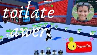 toilate awer | roblox game | super popo game saad