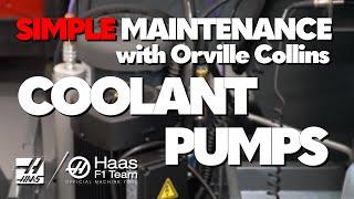 Coolant Pump Simple Maintenance - Haas Automation Service