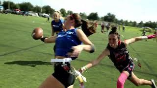 Natalie Busch # 17 New Breed Highlights! Rusher, Center, DB