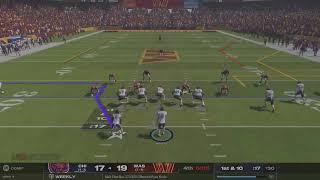 Keenan Allen game winner Da bears Madden 25