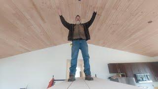 Vaulted Ceiling T&G Douglas Fir | Kitchen Pantry Update