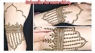 सावन स्पेशल मेहंदी डिज़ाइन | back hand ki mehndi|new easy mehndi design | mehndi ka design||