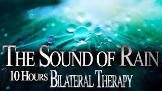 Bilateral Therapy * Light Rain * Nature Soundscapes to Release Stress, PTSD, Anxiety - Meditation