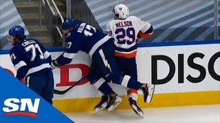 Alex Killorn Gets 5-Minute Major After Brutal Hit On Brock Nelson