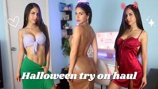 Halloween Costume try on haul 2024 | cute DIY ideas