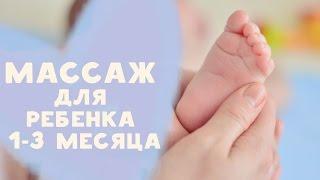 Массаж для ребенка 1-3 месяца от  [Любящие мамы]