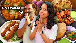 I Ate Like Celebrity RAHUL GANDHI For 24 Hours  | Food Challenge