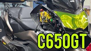 BMW C650GT 중고로 구입한 오토바이 점검 안 열어보면 모릅니다