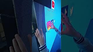 90-degree curved LED display #ledscreen #ledvideowall #eagerled