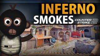 CS2 - Essential Inferno Smokes (2023)