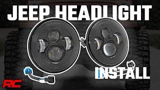 Installing 7-inch Round LED Headlights