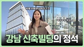 꼬마빌딩이지만 꼬마빌딩같지 않은 강남 신축 빌딩