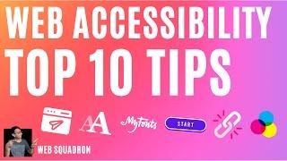 Top 10 Web Accessibility Tips - Website - Wordpress