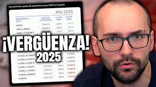 ¡NUEVA VERGÜENZA!  AUTÓNOMOS y CUOTAS 2025  Xokas