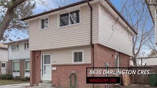 8636 Darlington Crescent || Windsor Property For Sale || Real Estate Canada 2020