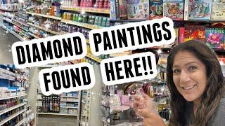 I FOUND Diamond Painting Kits in MOST UNEXPECTED STORES