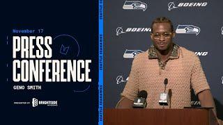 Geno Smith: "We Knew How Much Was At Stake" | Postgame Press Conference - Week 11