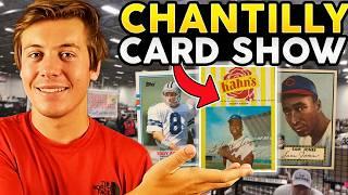 Buying BULK at the Chantilly Card Show (VLOG)