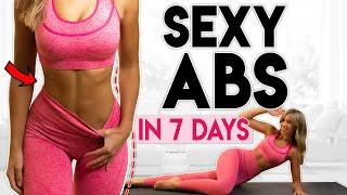 SEXY ABS in 7 Days (lose belly fat) | 10 minute Home Workout