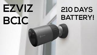 The EZVIZ BC1C Battery Powered Wireless Security Camera Review!