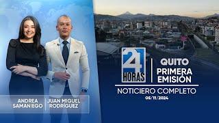 Noticiero de Quito (Primera Emisión 05/11/24)