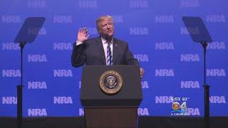 Trump To NRA: Right To Bear Arms Is Under Siege