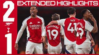 DERBY DAY DELIGHT! | EXTENDED HIGHLIGHTS | Arsenal vs Tottenham Hotspur (2-1) | Premier League