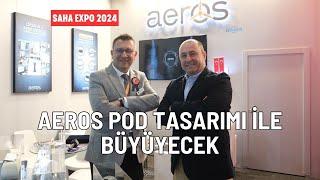 Aeros Mühendislik'ten hava araçları için özel podlar #sahaexpo