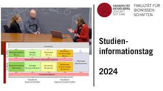 Studiengänge Biologie und Biowissenschaften | Studieninformationstag 2024 | UNI HEIDELBERG