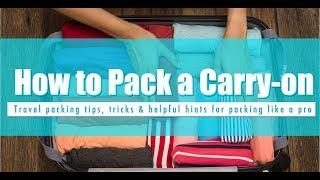 How to Pack a Carry-on