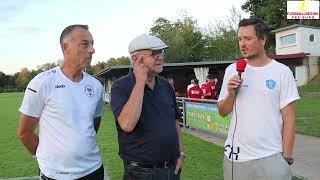 WEB TV FUSSBALLBEZIRK: Die Trainer Enzo Minardi (SF Elzach-Yach) und Flo Kneuker (FC Denzlingen)