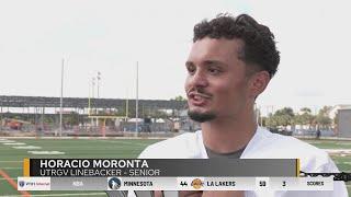 Valley football player Horacio Moronta's journey to UTRGV