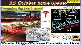 Inside views, Factory Production Expansion & Big Deliveries! 25 Oct 2024 Giga Texas Update (07:05AM)