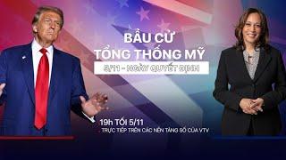 BẦU CỬ TỔNG THỐNG MỸ 2024 - NGÀY QUYẾT ĐỊNH | VTV24