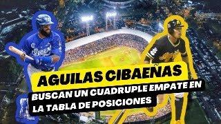 AGUILAS CIBAEÑAS BUSCAN UN CUADRUPLE EMPATE EN LA TABLA DE POSICIONES