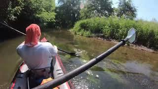 Ostwärts Teil 1 - Paddeln auf der Paar von Mering nach Dasing