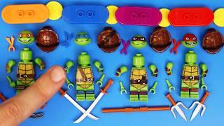 LEGO Teenage Mutant Ninja Turtles on Skateboards Unofficial Set