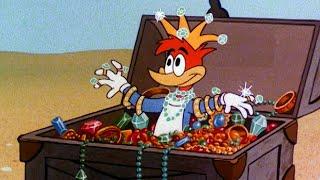 Captain Woody's Treasure | 2.5 Hours of Classic Episodes of Woody Woodpecker