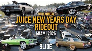 2025 Juice New Years Day RideOut , 10 Year Anniversary Miami Car Culture