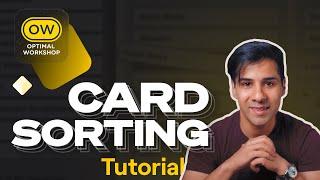 UX  Card Sorting Introduction & Tutorial | UI UX Design | 2021