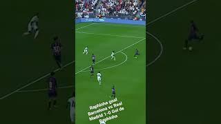 Raphinha goal Barcelona vs Real Madrid 1-0 Gol de Raphinha