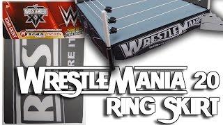 WWE FIGURE INSIDER: WWE Ring Skirt (WrestleMania 20)" - Ringside Exclusive