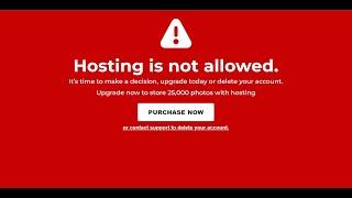 Retrieve pictures from #PhotoBucket thieves | Chrome/PC [2023] | Hosting is not allowed