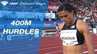 Sydney McLaughlin shocks the Olympic Champion in the 400m hurdles at Oslo - IAAF Diamond League 2019