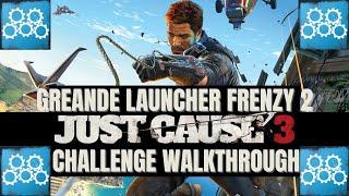 Grenade Launcher Frenzy 2 Challenge Walkthrough | Just Cause 3 Challenge Walkthrough | No Commentary