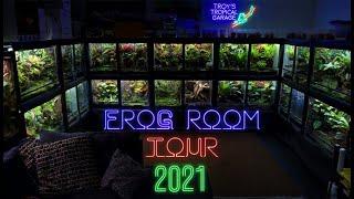 DART FROGROOM TOUR 2021!!!!!