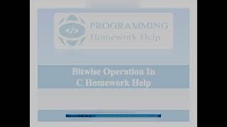 C Homework Help